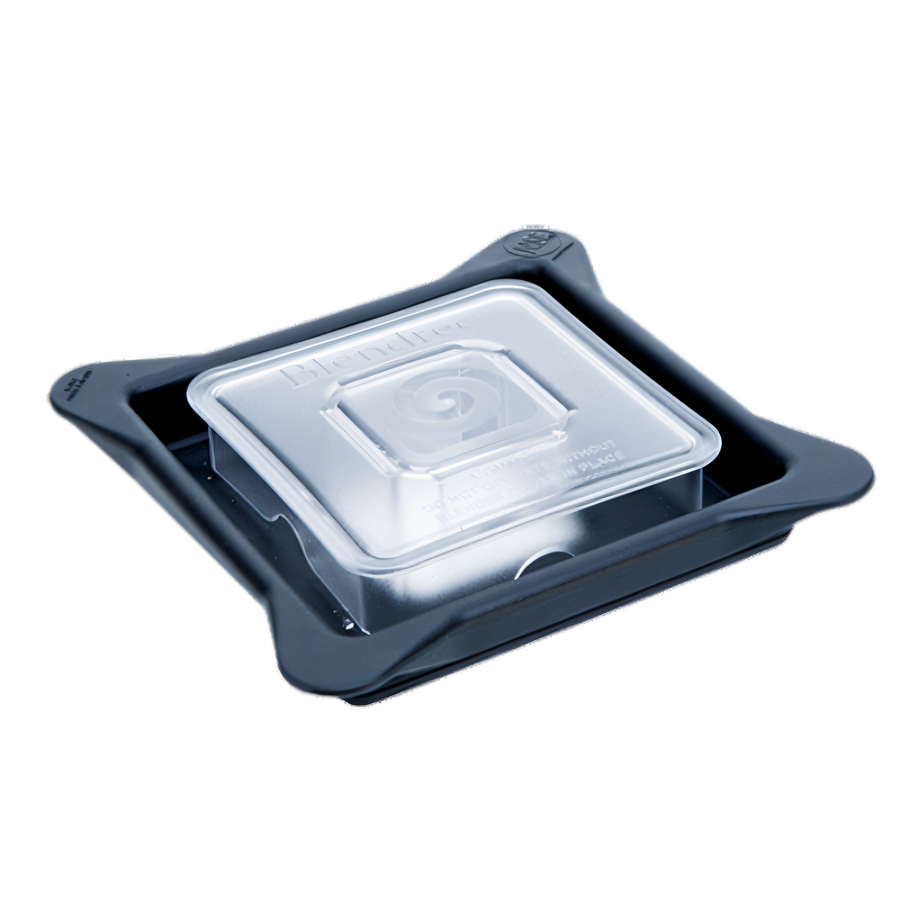 Product image #1 for Blendtec Vented Gripper Soft Lid for WildSide+ and FourSide Blender Jars, Black, 10-Pack