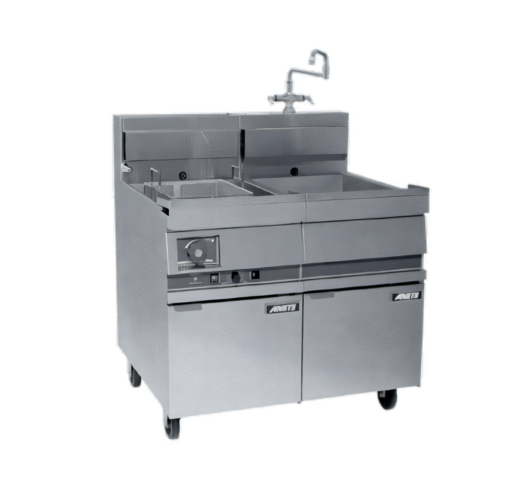 Product image #1 for Pasta Pro Gas Pasta Cooker with 18-Inch Cook Area, Single Tank, Solid State Controls