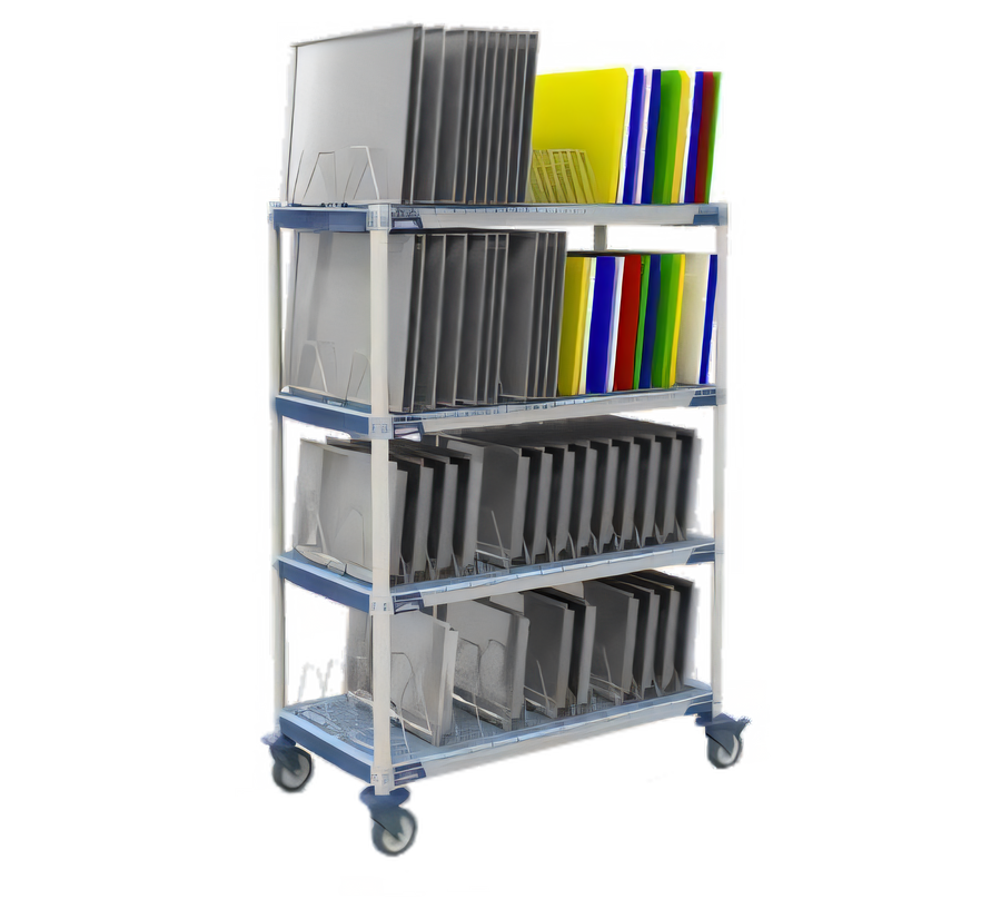 Product image #1 for MetroMax i 4-Tier Mobile Drying Rack Unit, 48" W x 24" D