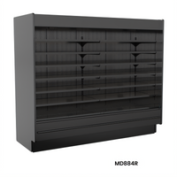 Structural Concepts Fusion® Self-Service Refrigerated Open Reach-In Display Case