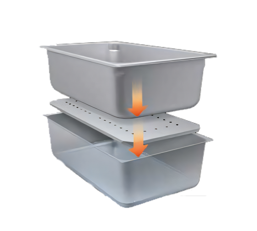 Product image #1 for Hatco Stainless Steel Water/Spillage Pan