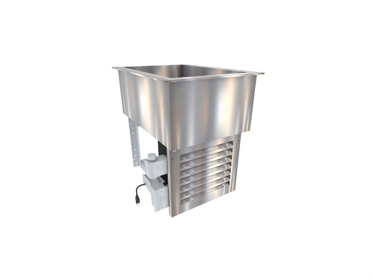 Product image #1 for Duke Drop-In Refrigerated Cold Food Pan with Drain, 1 Full-Size Pan, Touchscreen Control, R290, 120V