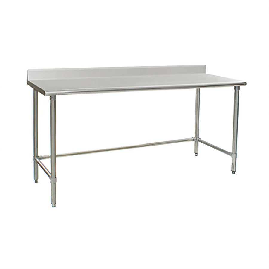 Product image #1 for Eagle Group BlendPort® Budget Series 36 x 30 Inch 430 Stainless Steel Work Table with 4-1/2-Inch Backsplash