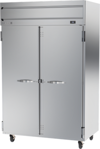 Beverage-Air Horizon Series Two-Section Top-Mount Reach-In Freezer, 45.2 Cu. Ft., Solid Hinged Doors