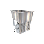 Thumbnail image #1 for Duke Manufacturing CP1-SB-DC-D Drop-In Refrigerated Cold Pan, 1 Full-Size Pan, Touchscreen Control, Stainless Steel, R290, 120V