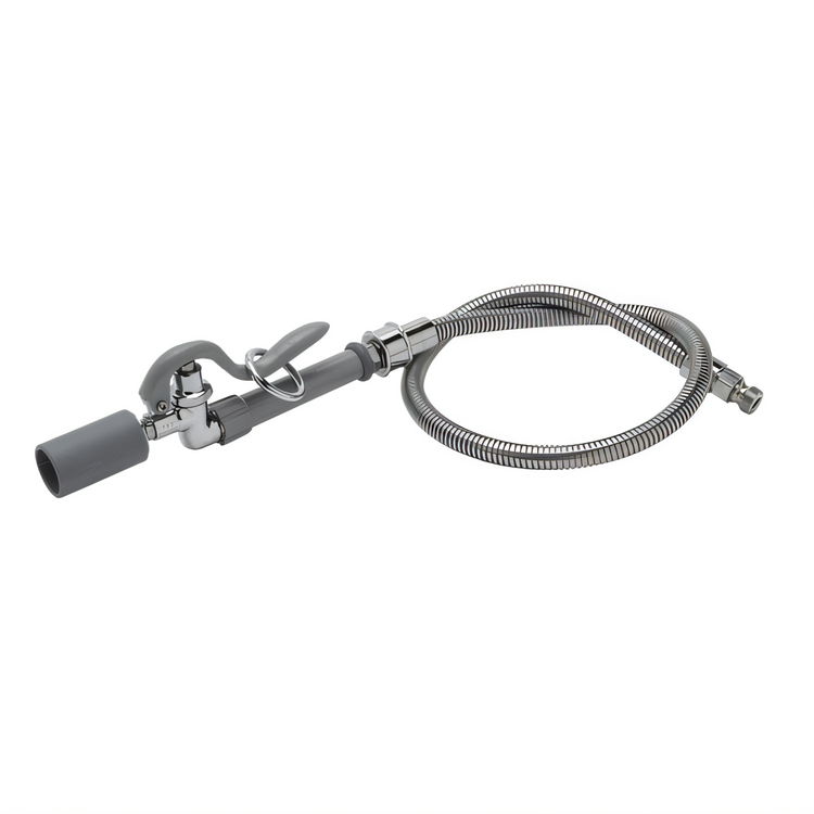 Product image #1 for T&S Brass Low-Flow Pre-Rinse Spray Valve Assembly with 44-Inch Hose and Swivel