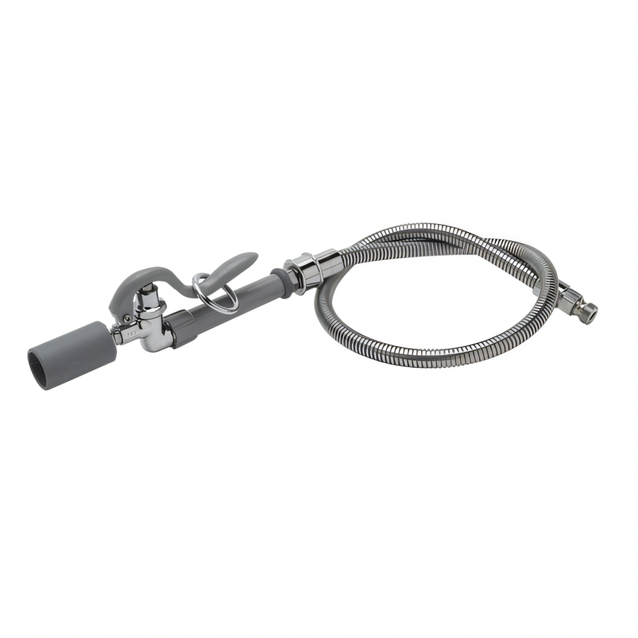 Product image #1 for T&S Brass Low-Flow Pre-Rinse Spray Valve Assembly with 44-Inch Hose and Swivel