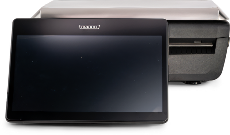 Product image #1 for Hobart Weigh/Wrap GTi-7DC Countertop Portion Control Food Scale and Label Printer