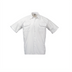 Thumbnail image #1 for Mercer Culinary Metro Edge® Unisex White Brewer/Work Shirt, 4X-Large, Short Sleeve, Button Front