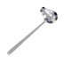 Thumbnail image #1 for Crestware 13 1/2 Inch 2 oz Spout Ladle with Hollow Handle, Polished Stainless Steel