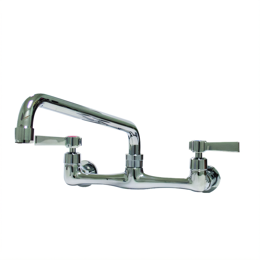 Product image #1 for Advance Tabco K-101 Commercial Lead-Free Backsplash-Mounted Faucet with 8-Inch Swing Spout