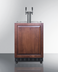 Thumbnail image #1 for Summit Commercial 24-Inch Wide Panel-Ready Wine Kegerator with Dual Tap System and 5.3 Cu. Ft. Capacity
