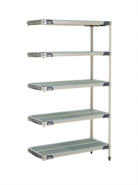 MetroMax i 5-Tier Add-On Polymer Shelving Unit, 42