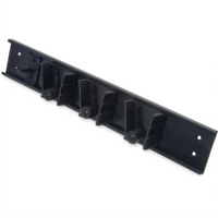 Flo-Pac Roll 'N Grip Wall-Mount Broom/Brush Holder System, 18 Inch