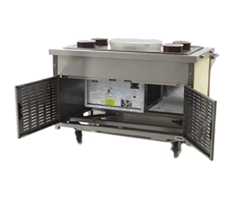 Product image #1 for Director's Choice DCS3-CFURN Mobile Refrigerated Cold Pan Unit with 3-Pan Capacity, NSF-7