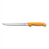 Thumbnail image #1 for Swibo 8-Inch Fish Filleting Knife with Normal Edge and Orange Handle