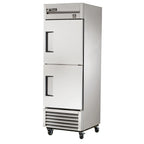Thumbnail image #1 for True Mfg. - General Foodservice TS-23-2-HC One-Section Reach-In Refrigerator, 2 Solid Half Doors, Stainless Steel, Bottom-Mounted Refrigeration