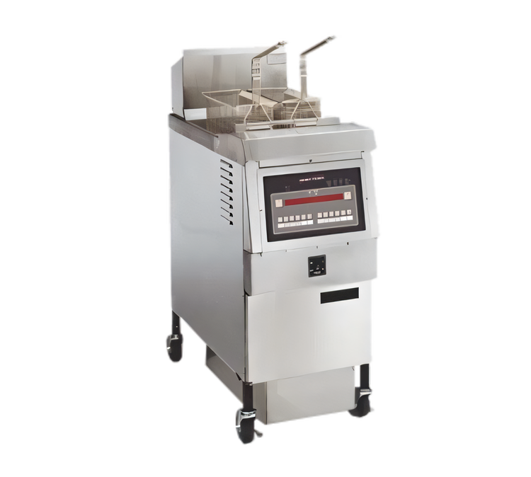 Product image #1 for Henny Penny Commercial Open Fryer, Floor Model, Natural Gas, 1-Well, 65 lb. Oil Capacity