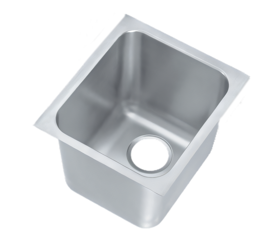 Product image #1 for Vollrath Weld-In / Undermount Single Compartment Stainless Steel Sink, 14 x 12 x 12 Inches