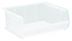 Thumbnail image #1 for Quantum Clear Stack & Hang Shelf Bin, 16-1/2
