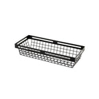 Thumbnail image #1 for American Metalcraft BNRB9 Nestable Rectangular Black 9-Inch Entree Serving Basket Case of 24