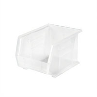 Metro Clear Stacking or Hanging Supply Bin, 10-3/4 x 8-1/4 x 7 Inch