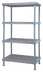 Thumbnail image #1 for Quantum Millenia 4-Shelf Polymer Stationary Starter Shelving Unit, 36