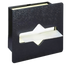 Thumbnail image #1 for Flush-Mount Waxed Tissue Dispenser for Food Counters, Black ABS Plastic