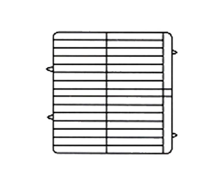 Product image #1 for Plate Crate® Open-Profile Dishwasher Rack with 3 Extenders, 32 Plate Capacity