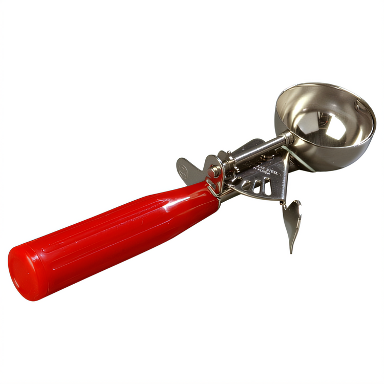 Product image #1 for Carlisle Size 24 Thumb-Press Disher with Red Handle, 1.75 oz