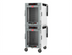 Thumbnail image #1 for Metro HotBlox™ 16-Pan Wide Dual-Cavity Mobile Pass-Thru Insulated Holding Cabinet, Analog, Clear Front/Solid Rear Doors