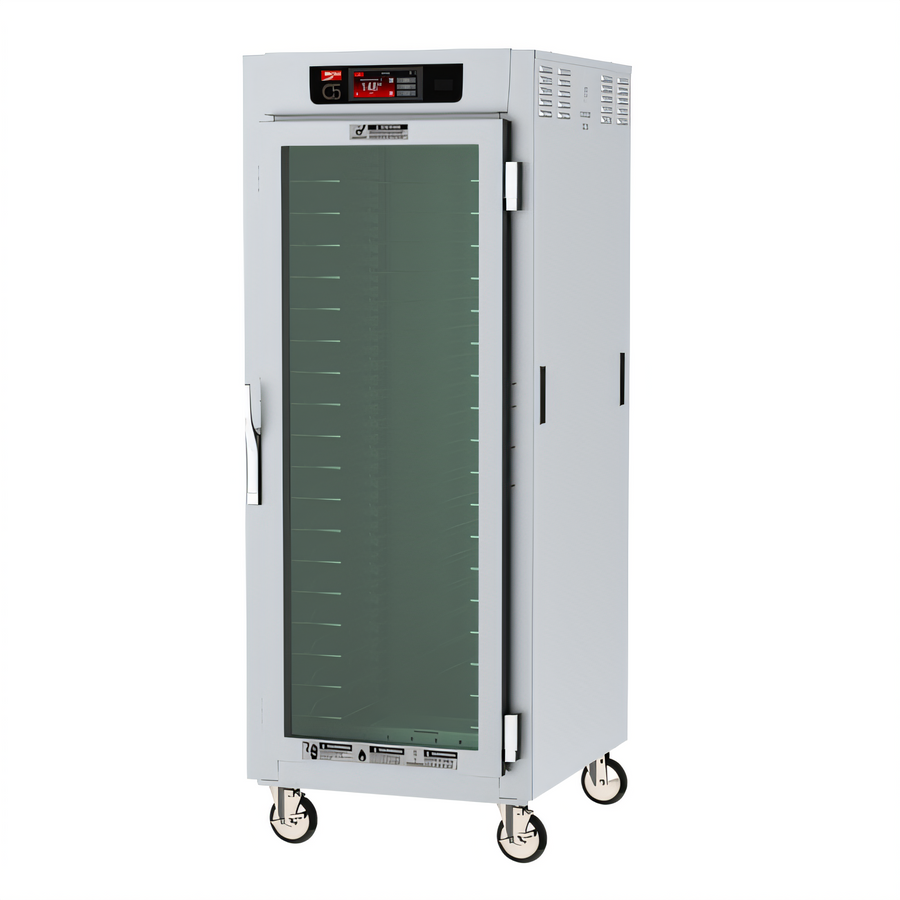 Product image #1 for Metro C5 8 Series Full-Height Pass-Thru Controlled Temperature Holding Cabinet, Touch-Screen Controls, 18 Sheet Pan Capacity