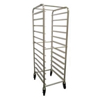 Thumbnail image #1 for Serv-Ware CWP-APR-20EL-V 20-Tier Aluminum End-Loading Pan Rack with Casters