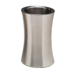 Thumbnail image #1 for American Metalcraft New Wave HGWC1 Upright Double-Wall Insulated Stainless Steel Wine Cooler, 1-Bottle Case of 12