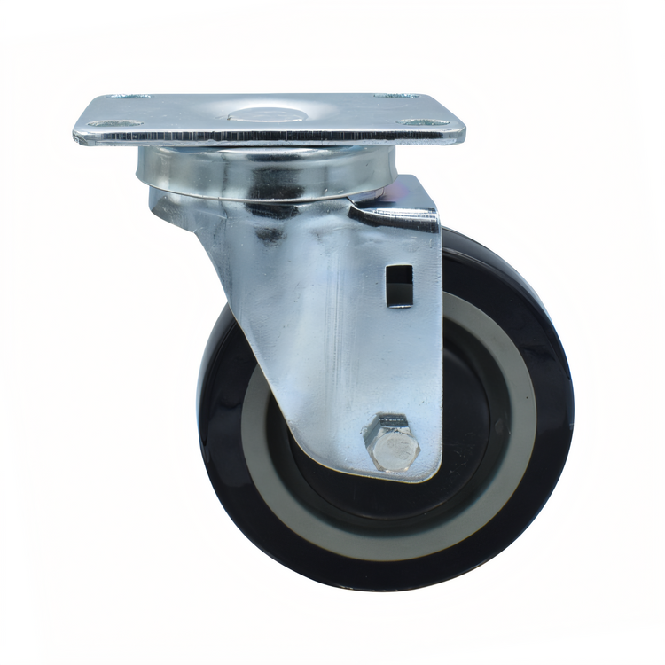 Product image #1 for BK Resources 4SBR-1PT-PLY Shelf Casters & Leveling Feet