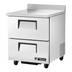 Thumbnail image #1 for True 27-Inch 1-Section 2-Drawer Worktop Refrigerator, Rear-Mounted Self-Contained, Stainless Steel