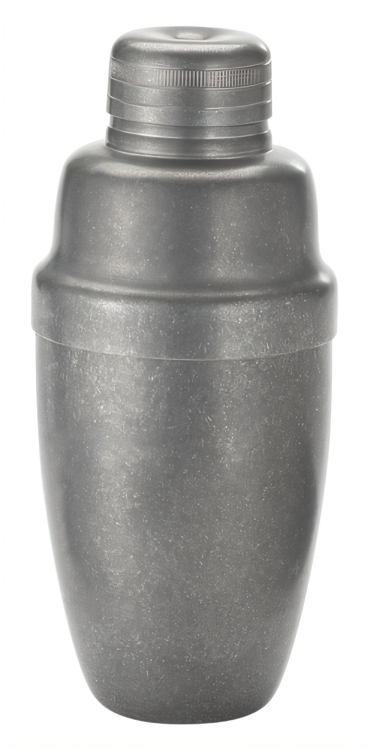 Product image #1 for Winco After 5 16 oz 3-Piece Cocktail Shaker Set, 18/8 Stainless Steel