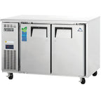 Thumbnail image #1 for Everest Refrigeration ETF2-24 Two-Section Undercounter Worktop Freezer, 47.5-Inch, 9.0 cu. ft., Stainless Steel Worktop