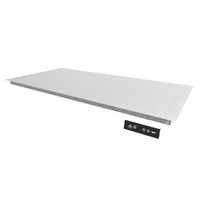 Vollrath Flush Mount Drop-In Heated Shelf, 62 Inch Wide, Dual Zone, Stainless Steel, 120V