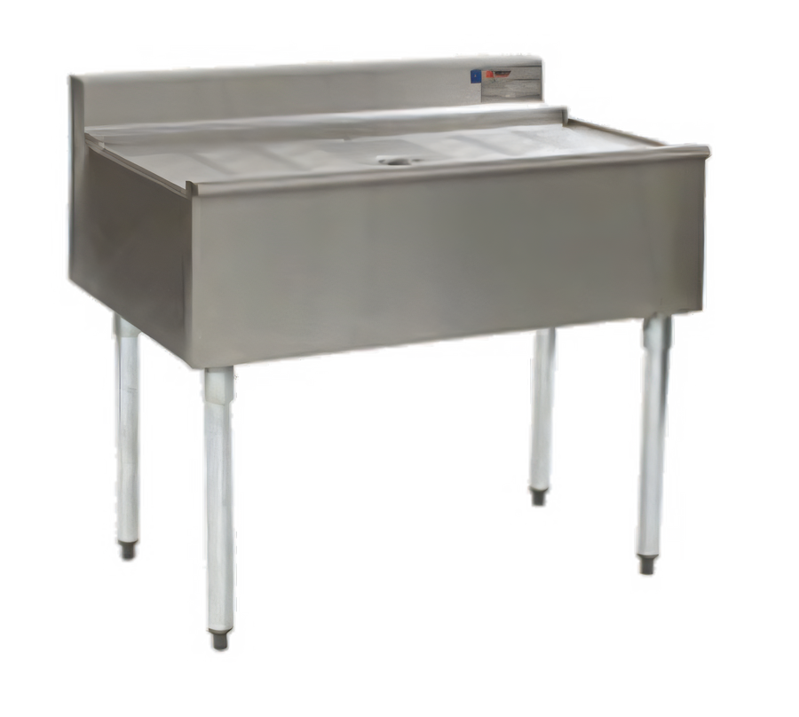 Product image #1 for Eagle Group 2200 Series 36-Inch Freestanding Workboard Unit with Type 304 Stainless Steel Drainboard Top