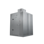 Thumbnail image #1 for AmeriKooler Quick Ship QC060687**FBRC-455A-O Outdoor Quick Ship Walk-in Cooler, 5'-10 5/8" x 5'-10 1/8" x 8'-7" H,With Aluminum Floor, 4” thick AK