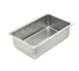 Thumbnail image #1 for Eagle Group 6-Pack Deep-Drawn Stainless Steel Spillage Pan, Fully-Coved, 6-1/2 Inch Deep, for Wet Applications