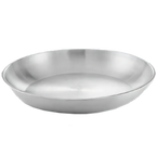 Thumbnail image #1 for American Metalcraft SSEA16 Round Stainless Steel Seafood Tray, 230 oz., 16-3/8" Diameter, 2-1/4" High Case of 16