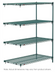 Thumbnail image #1 for Metro Super Erecta Super Adjustable Metroseal 3 4-Shelf Add-On Wire Shelving Unit