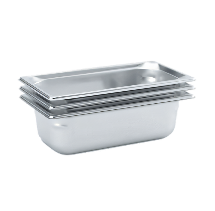 Product image #1 for Vollrath Super Pan 3 1/3 GN Solid Hotel Pan, 1-1/2 Inch Deep, 22 Gauge Stainless Steel