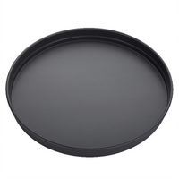 American Metalcraft EZ-Release 5100 Series 16-Inch Round Straight-Sided Self-Stacking Aluminum Deep Dish Pizza Pan