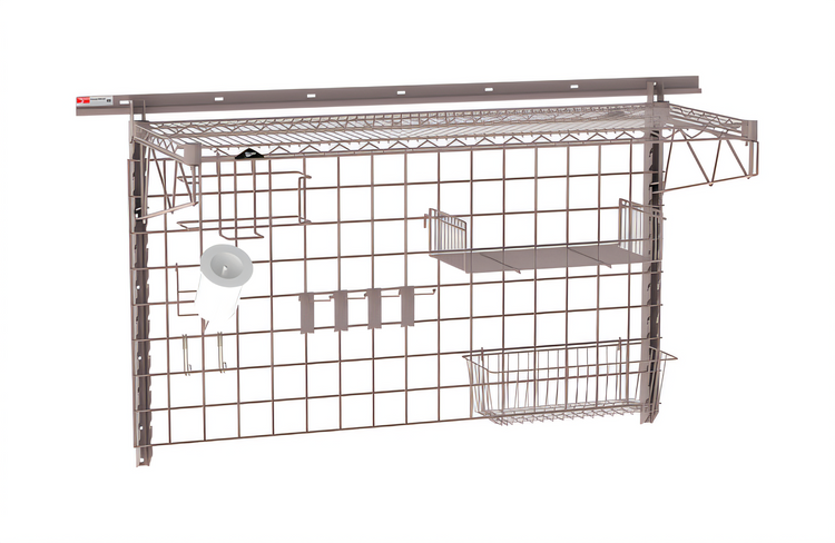 Product image #1 for Metro SmartWall Wall-Mounted Prep Shelf Starter Kit, 1 Shelf