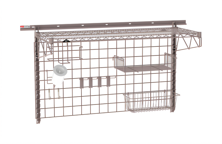 Product image #1 for Metro SmartWall Wall-Mounted Prep Shelf Starter Kit, 1 Shelf