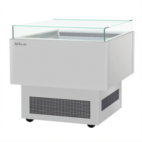 Turbo Air 30-Inch Open Display Sandwich & Cheese Merchandiser with Self-Contained Refrigeration