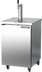 Thumbnail image #1 for Beverage-Air 24-Inch Solid Door Direct Draw Draft Beer Cooler with Single Faucet Tower, 1-Keg Capacity